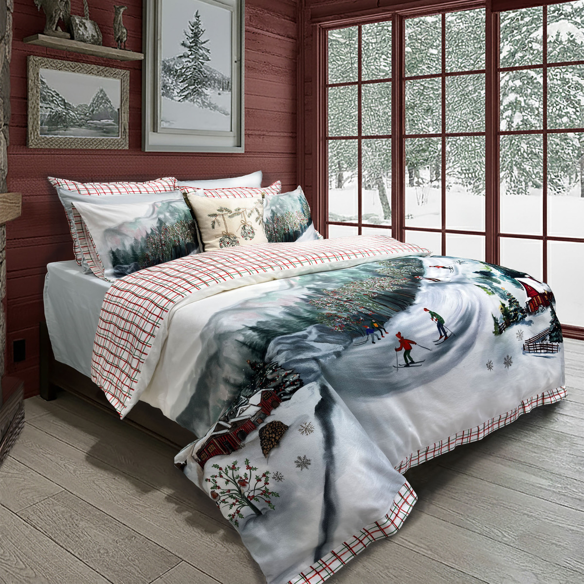 Wisdom Flanel Nevresim Takımı Çift Kişilik - 1