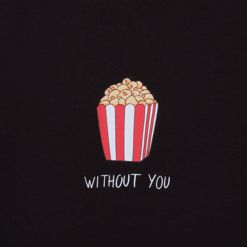 Without You Siyah Sweatshirt - 4
