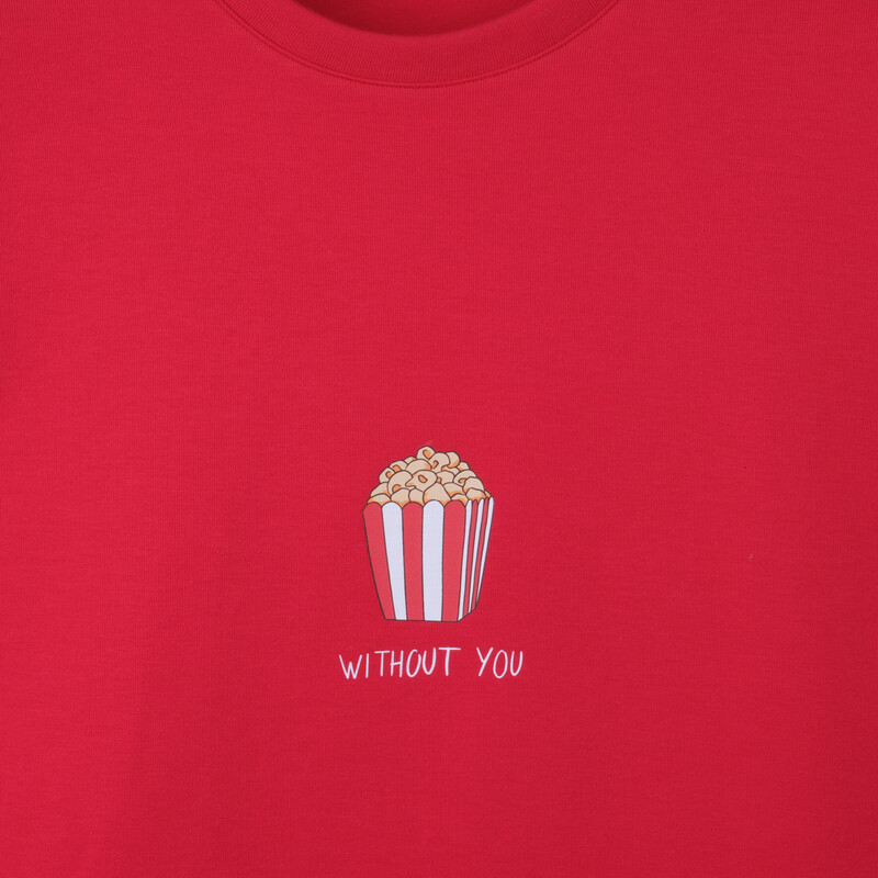 Without You Kırmızı Sweatshirt - SARAR