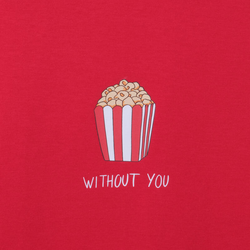 Without You Kırmızı Sweatshirt - 4