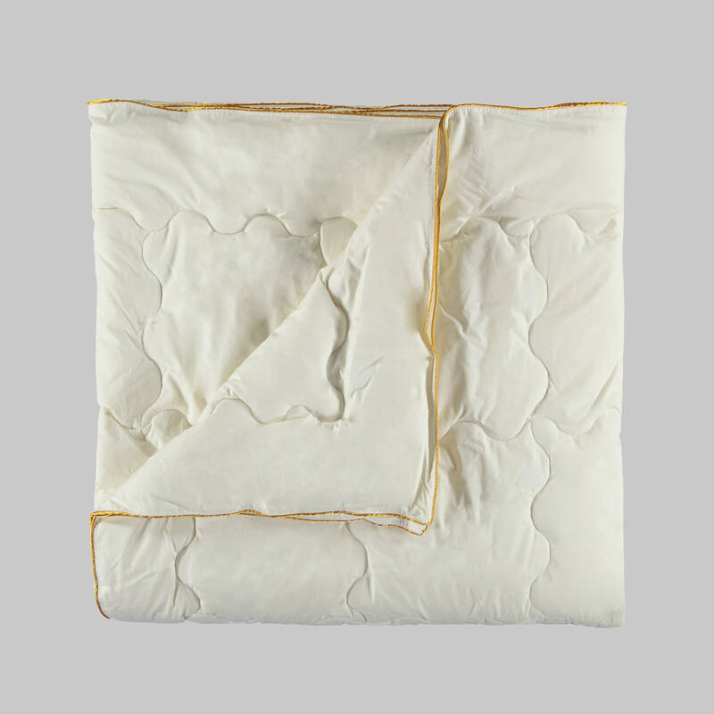 Yün Yorgan Tek Kişilik Ekru - 1