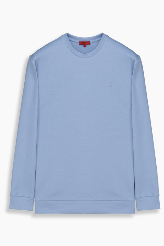 Yuna O Yaka Açık Mavi Sweatshirt 