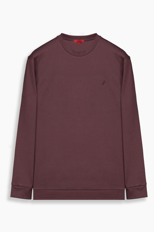Yuna O Yaka Bordo Sweatshirt 
