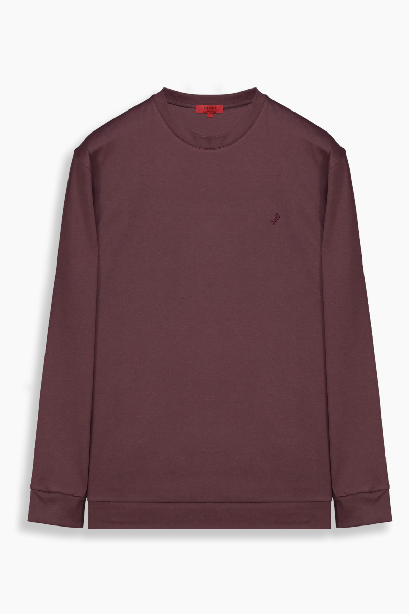Yuna O Yaka Bordo Sweatshirt - 1