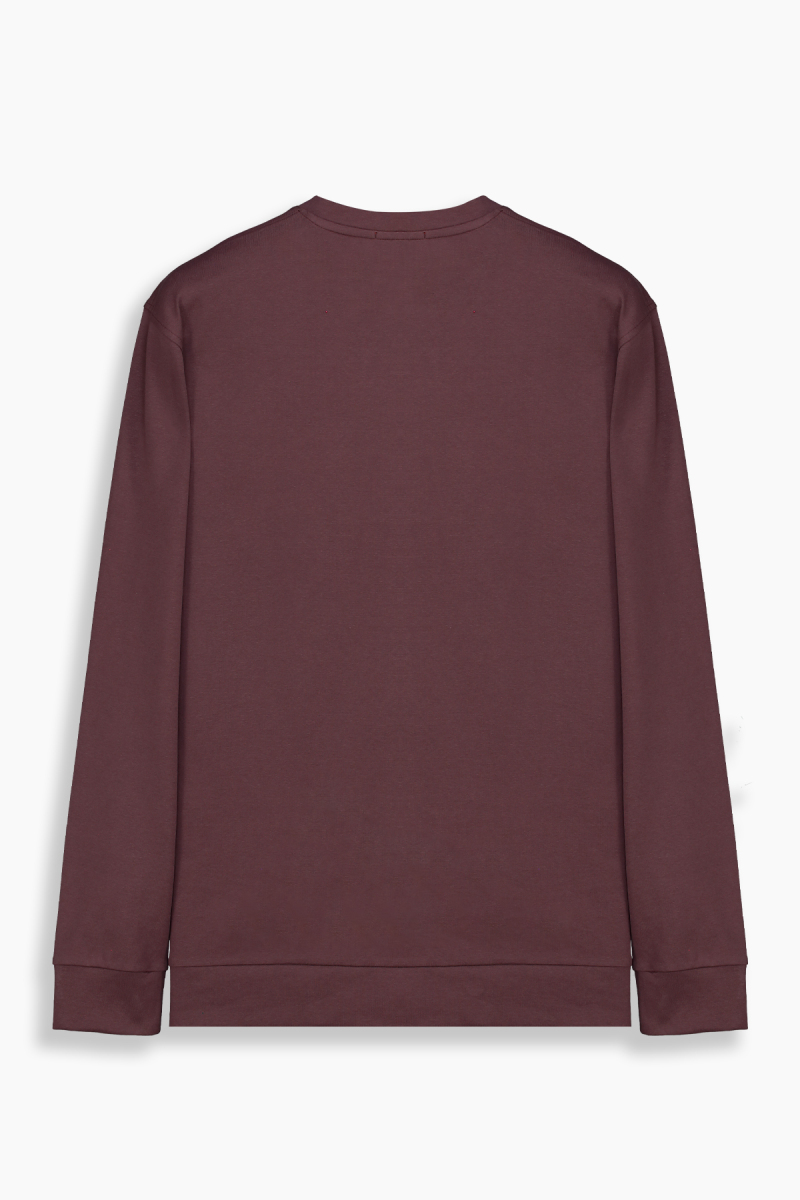 Yuna O Yaka Bordo Sweatshirt - 2