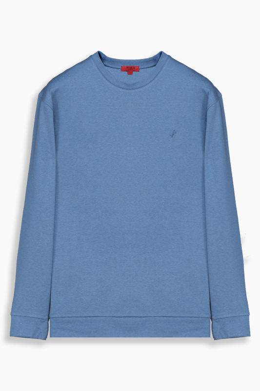 Yuna O Yaka İndigo Mavi Sweatshirt - INTERVIEW
