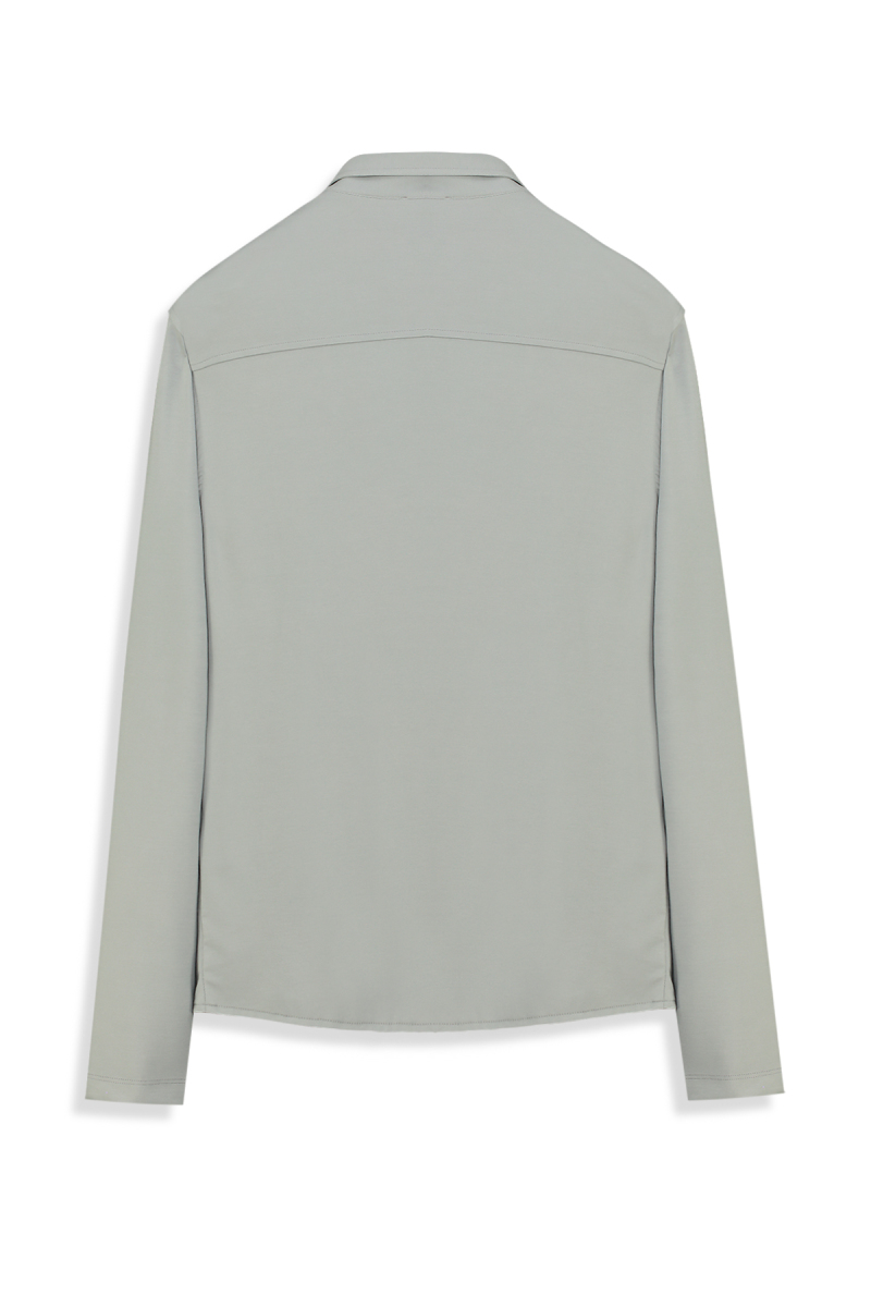 Zemro Yakalı Gri Sweatshirt - 2