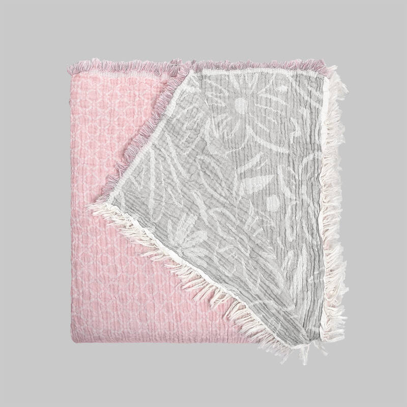 Zepia Yatak Örtüsü Çift Kişilik Gri - 4