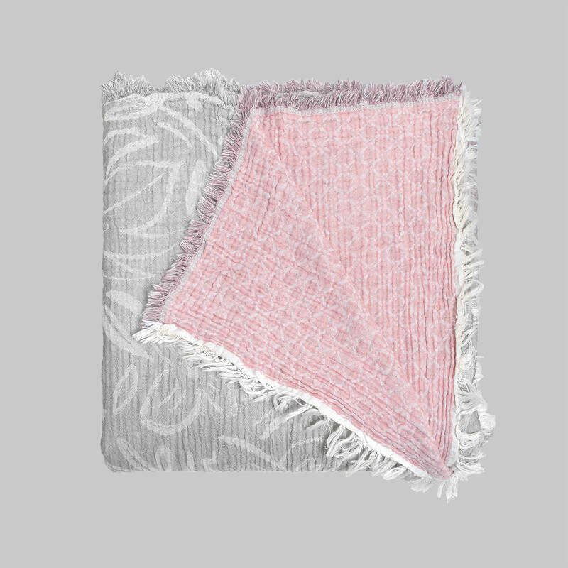 Zepia Yatak Örtüsü Çift Kişilik Gri - 5