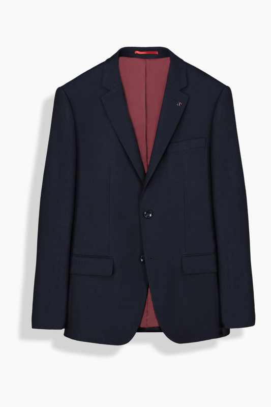 Zeus Resta Slim Fit Lacivert Takım Elbise - INTERVIEW