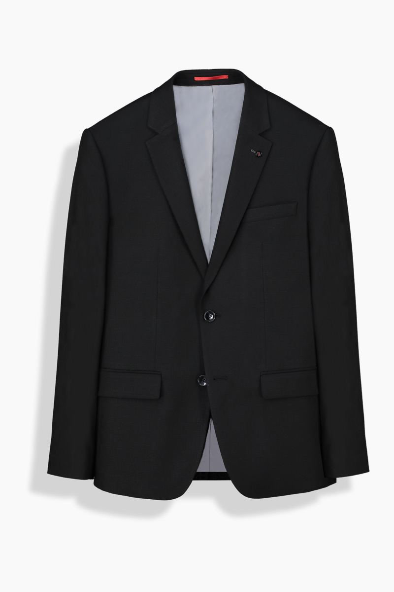 Zeus Resta Slim Fit Siyah Takım Elbise - 2