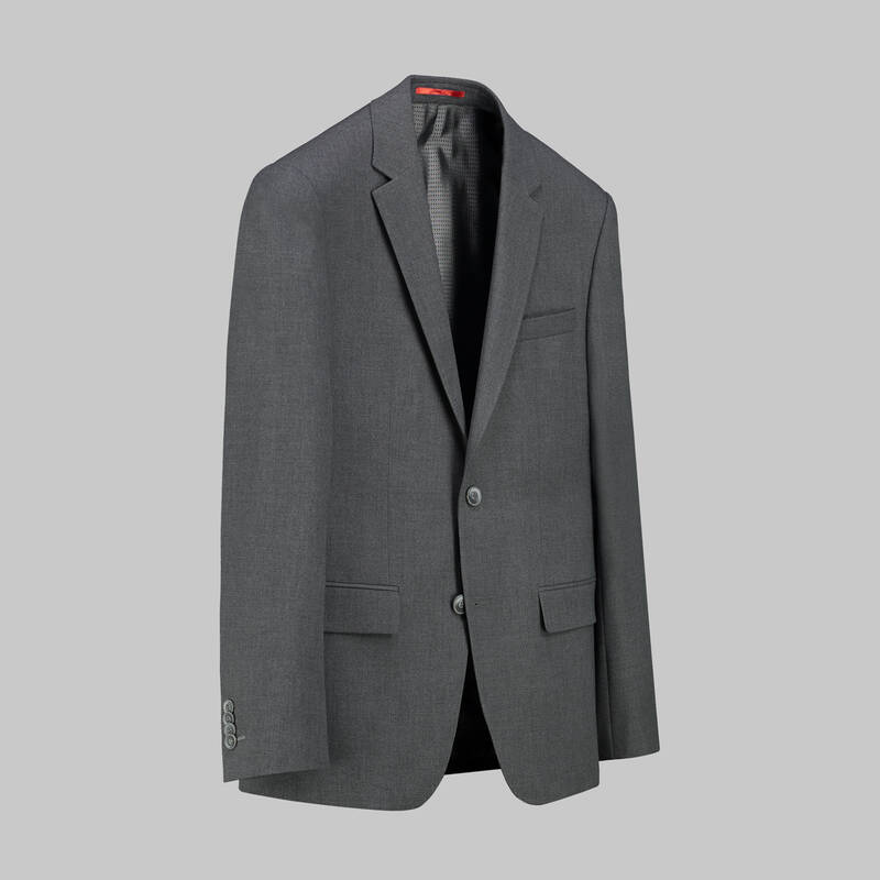 Zeus Siduri Ekstra Slim Gri Takım Elbise - 2