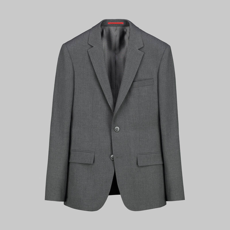 Zeus Siduri Ekstra Slim Gri Takım Elbise - 1